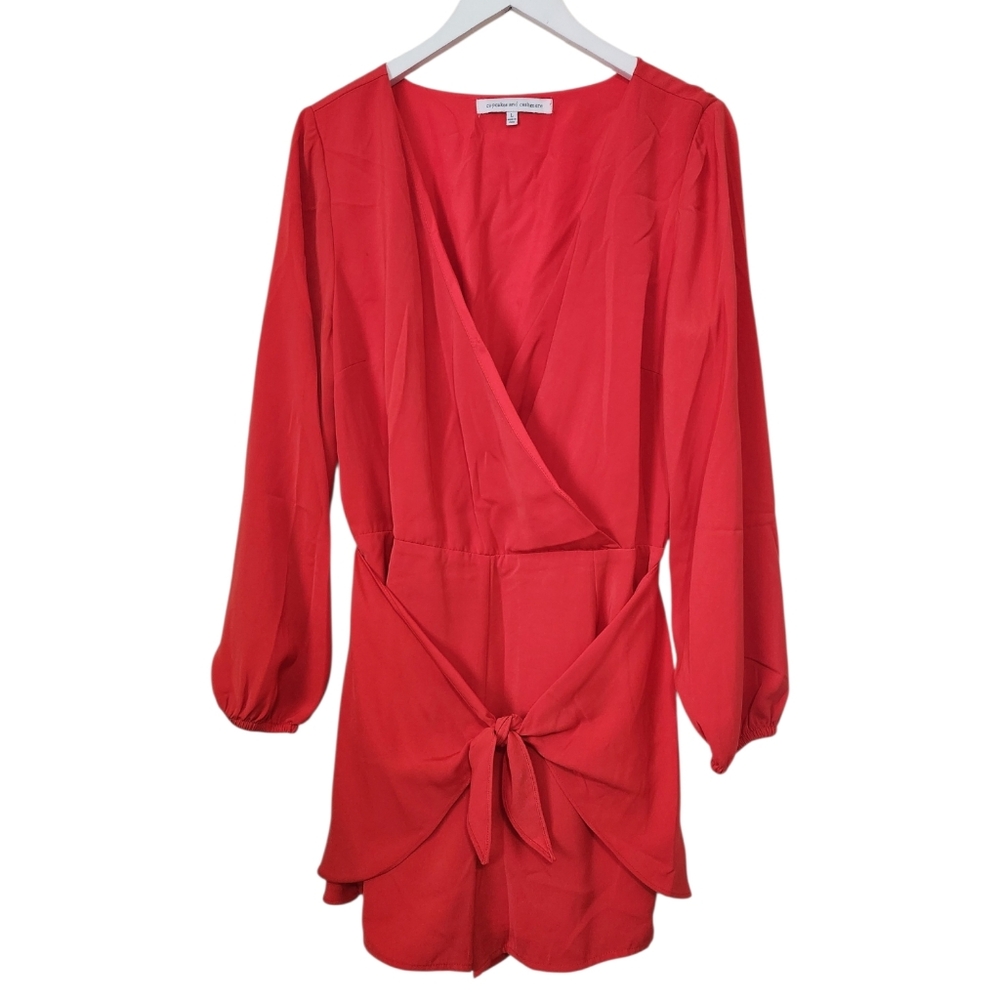 Cupcakes and Cashmere Gideon Romper Red Size Large